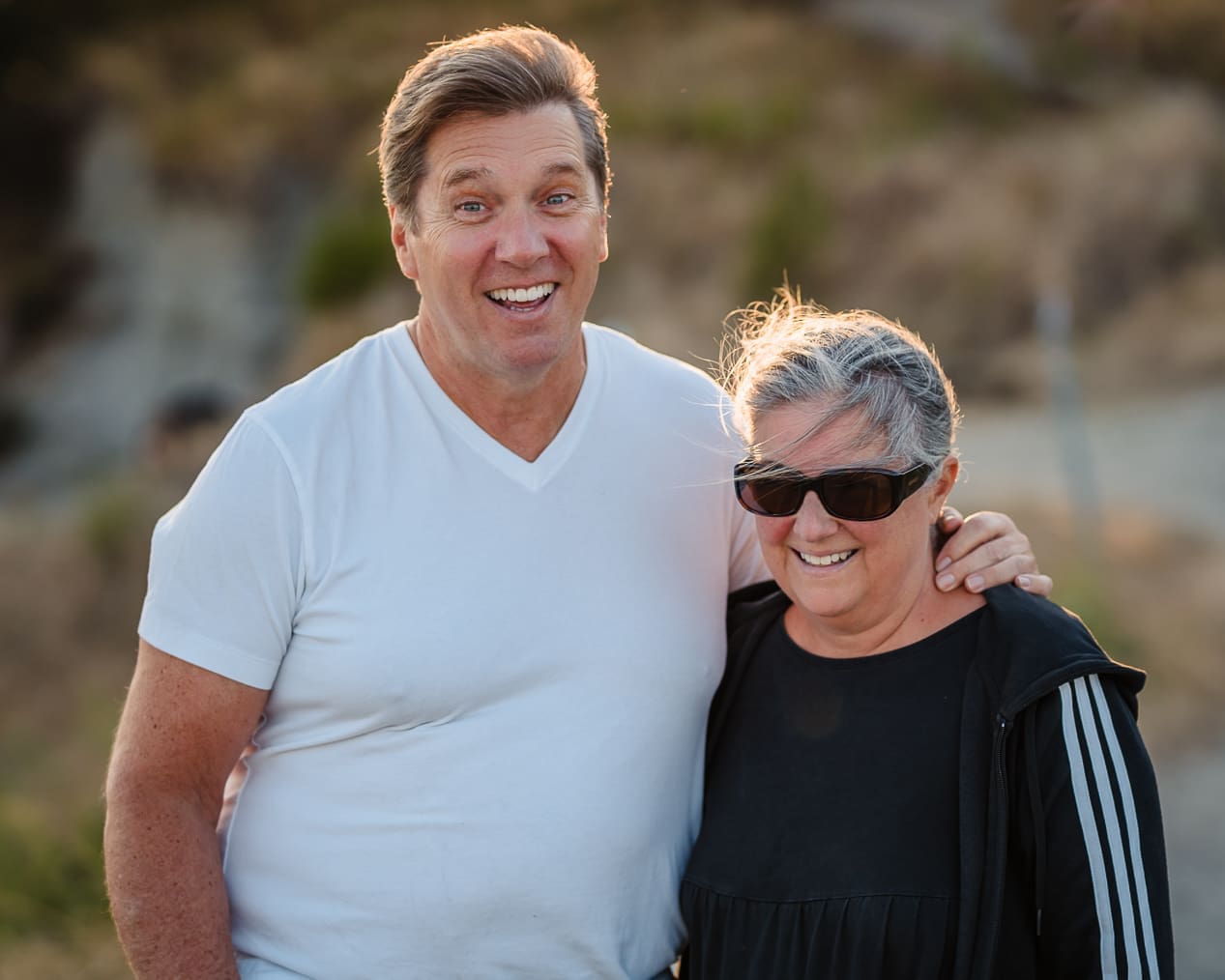 Lovely French couple that I met at the Discovery Park viewpoint who helped me pull off this surprise engagement photoshoot!
